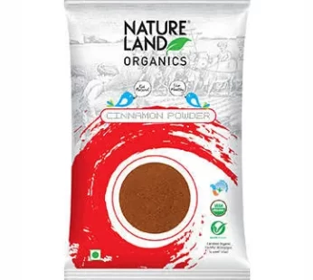 NATURE LAND ORGANICS CINNAMON POWDER 100G