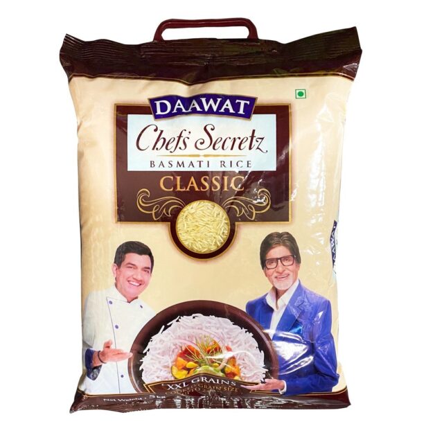 DAAWAT CHEFS SECRETS RICE 5KG