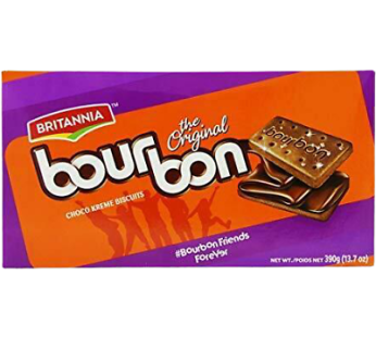 BRITANNIA BOURBON 390GM