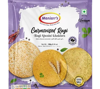 MANIARR’S RAGI AJWAIN KHAKHRA 180GM