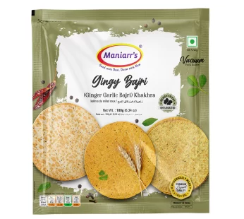 MANIARR’S GINGER BAJRI KHAKHRA 180GM