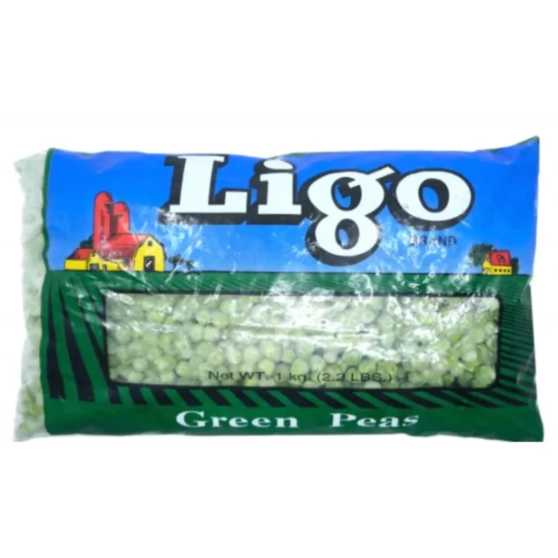 LIGO FROZEN GREEN PEAS 1KG