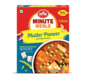 MTR MINUTE MEALS MUTTER PANEER 300G