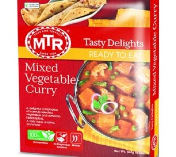 MTR MINUTE MEALS MIX VEGETABLE CURRY 300G