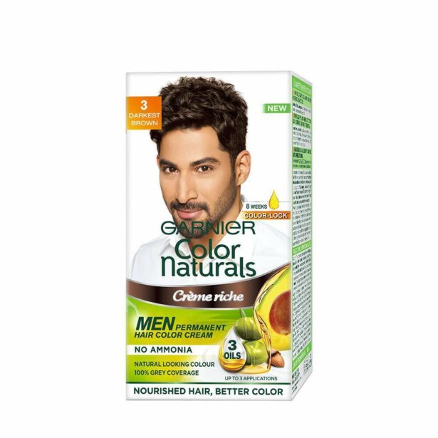 GARNIER COLOR NATURAL DARKEST BROWN 3 (30 ML + 30 G )