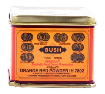 BUSH ORANGE RED FOOD COLOUR 100GM