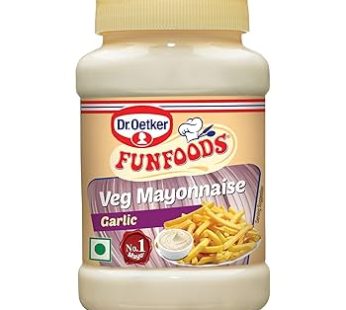 FUNFOOD VEG GARLIC MAYO 250GM