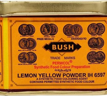 BUSH YELLOW LEMON FOOD COLOUR 100GM